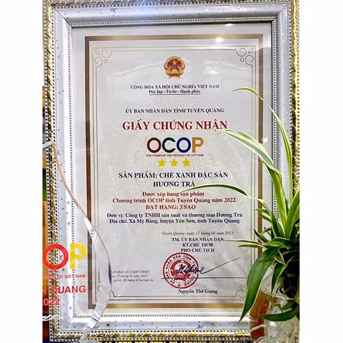 Chè xanh đặc sản Hương Trà 