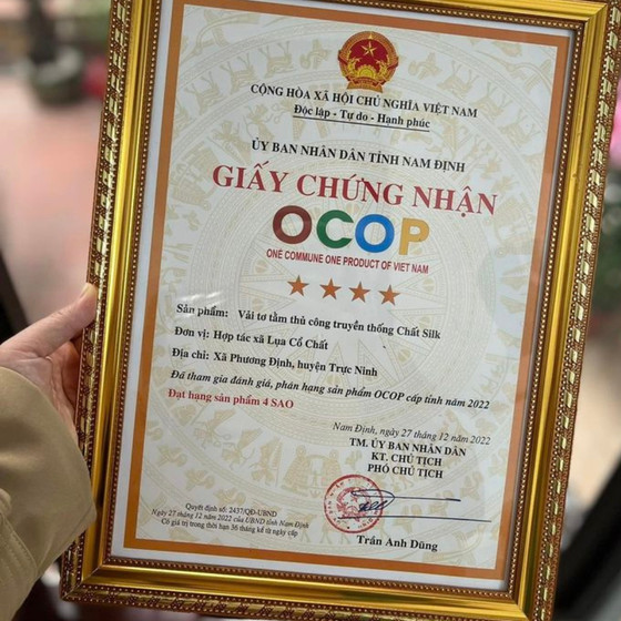 Vải tơ tằm thủ công truyền thống Chất Silk