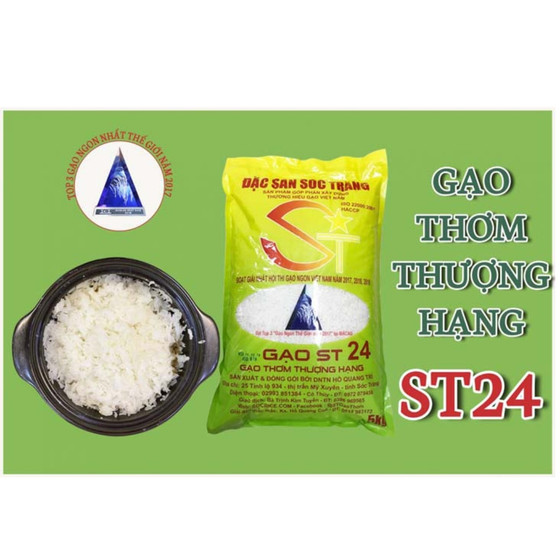 Gạo thơm ST24