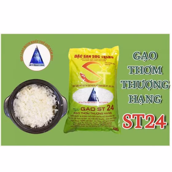 Gạo thơm ST24