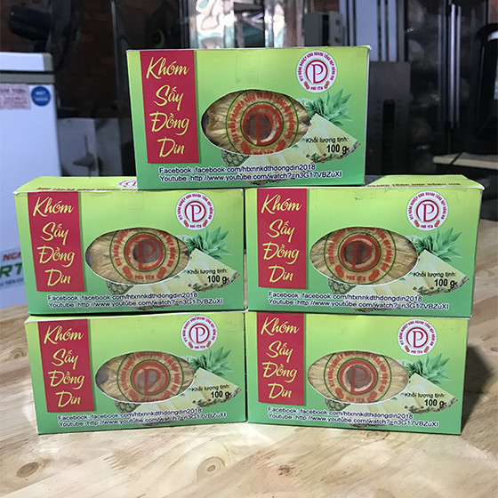 Khóm sấy Đồng Din