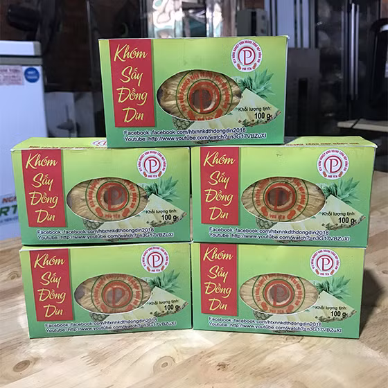 Khóm sấy Đồng Din