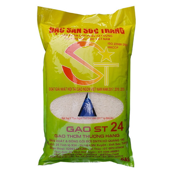 Gạo thơm ST24