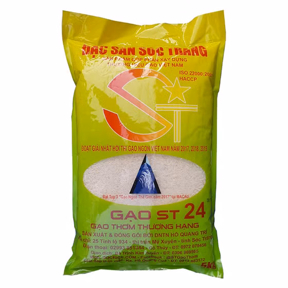 Gạo thơm ST24