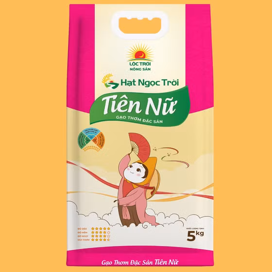 Gạo ngon tiến vua Tiên Nữ