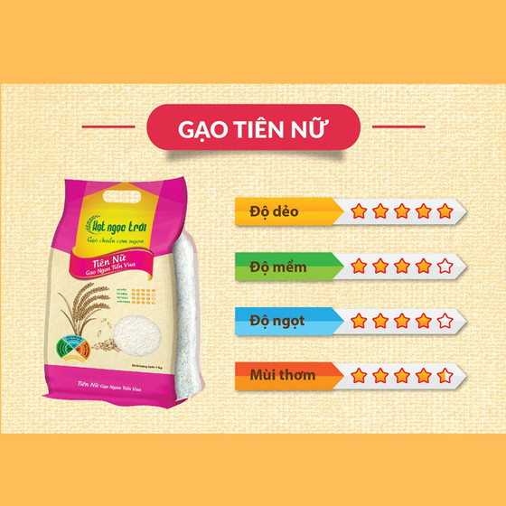 Gạo ngon tiến vua Tiên Nữ