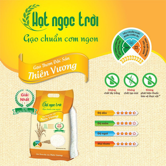 Gạo đặc sản Thiên Vương