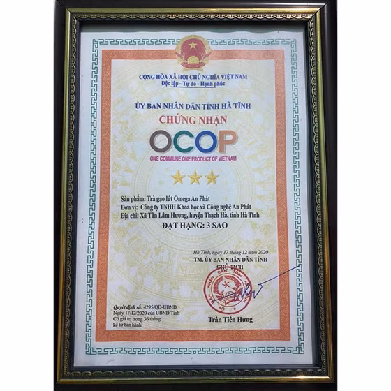 Trà gạo lứt Omega An Phát