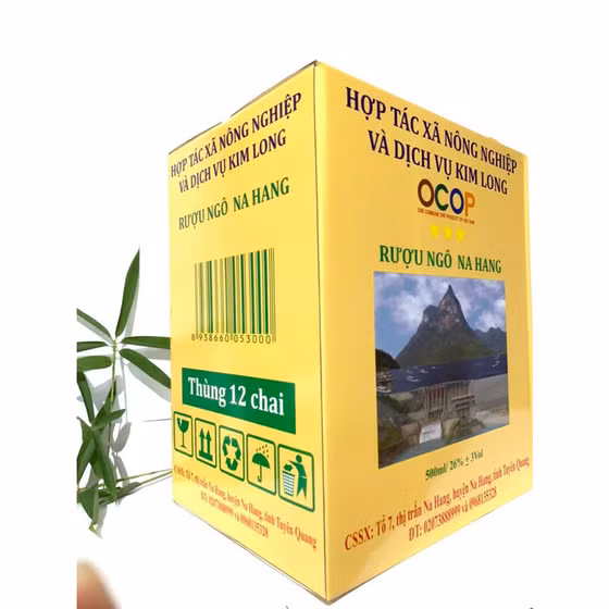 Rượu ngô Na Hang Kim Long