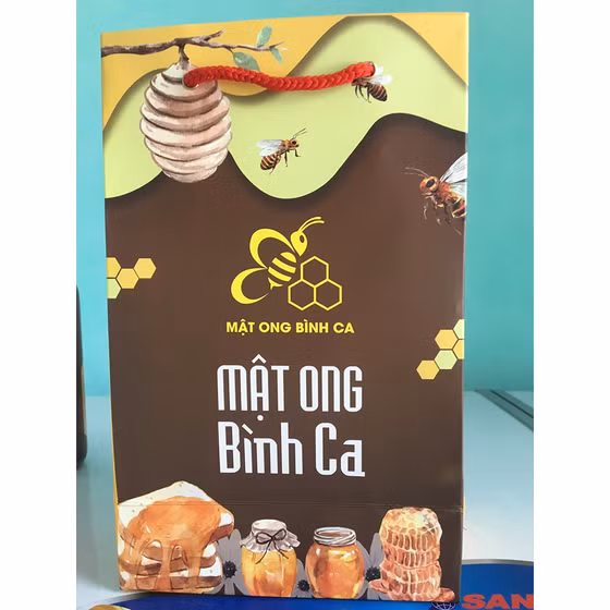 Mật ong nhãn Bình Ca