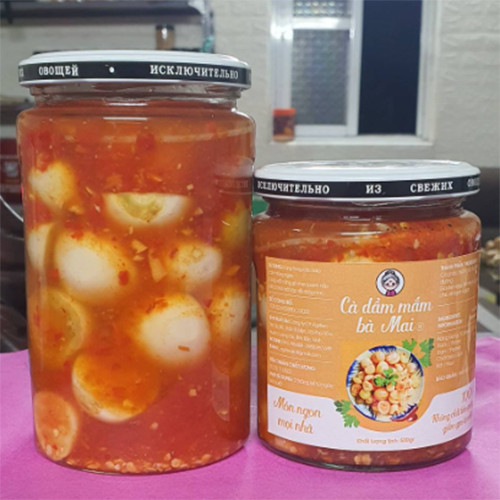 Cà dầm mắm bà Mai