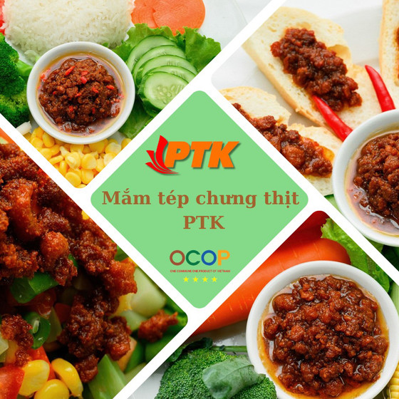 Mắm tép chưng thịt PTK