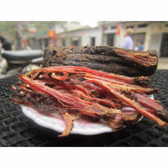 Thịt trâu sấy