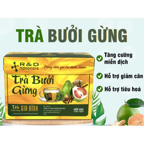 Trà bưởi gừng