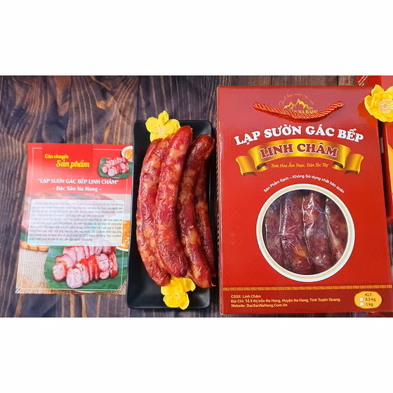 Lạp sườn gác bếp Linh Châm 
