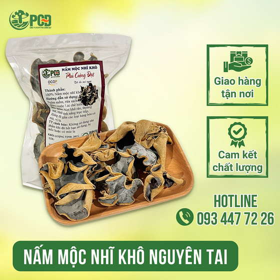Nấm mộc nhĩ Phú Cường Đạt