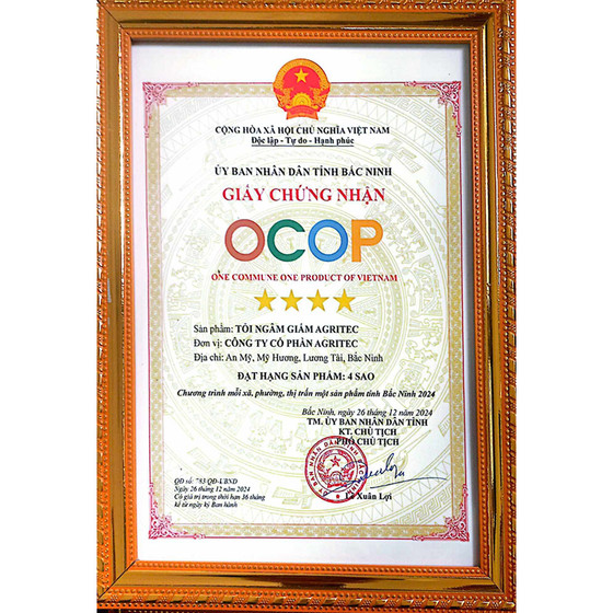 Tỏi ngâm giấm Agritec