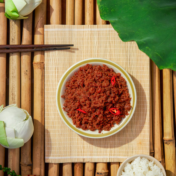 Thịt xào mắm ruốc PTK