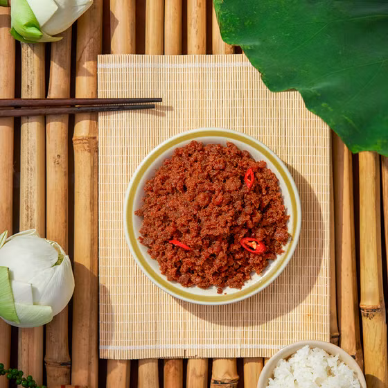 Thịt xào mắm ruốc PTK