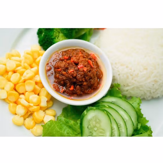 Thịt xào mắm ruốc PTK