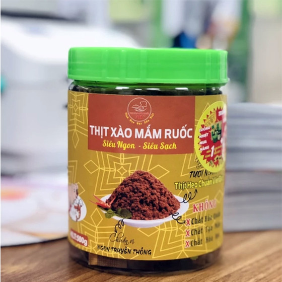 Thịt xào mắm ruốc PTK