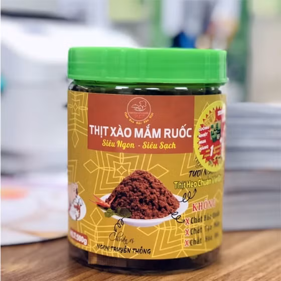 Thịt xào mắm ruốc PTK