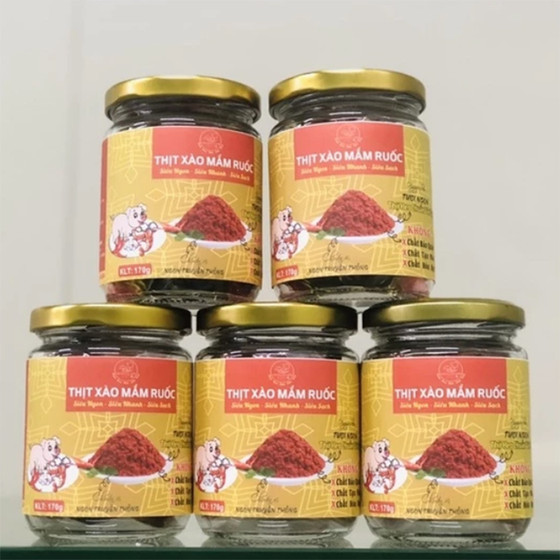 Thịt xào mắm ruốc PTK