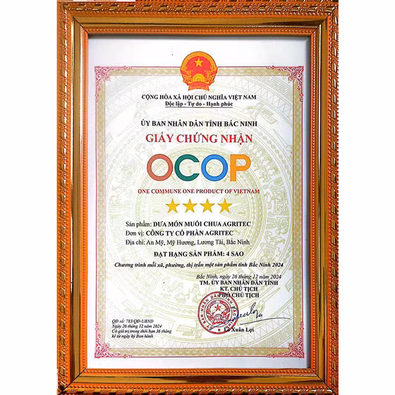 Dưa món muối chua ngọt Agritec