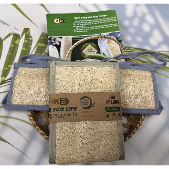 Đai kỳ lưng xơ mướp