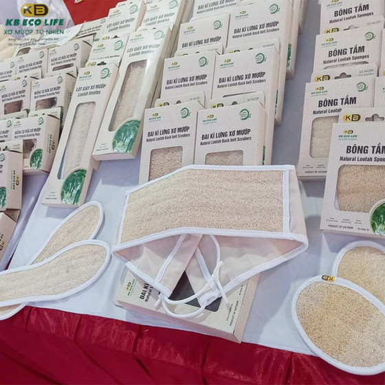 Đai kỳ lưng xơ mướp