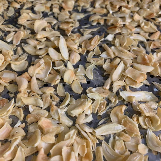 Tỏi cắt lát sấy khô bà Lý