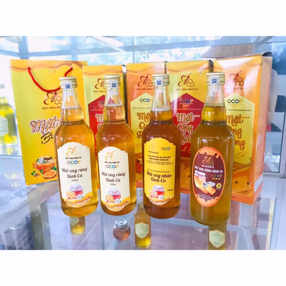 Mật ong rừng Bình Ca