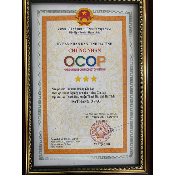 Chả mực Hoàng Gia Lan