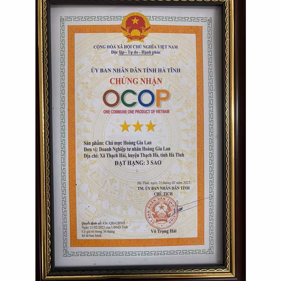 Chả mực Hoàng Gia Lan