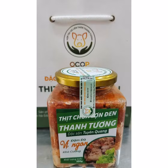 Thịt chua lợn đen Thanh Tương