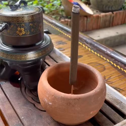 Điếu bồ kết Cát Cát