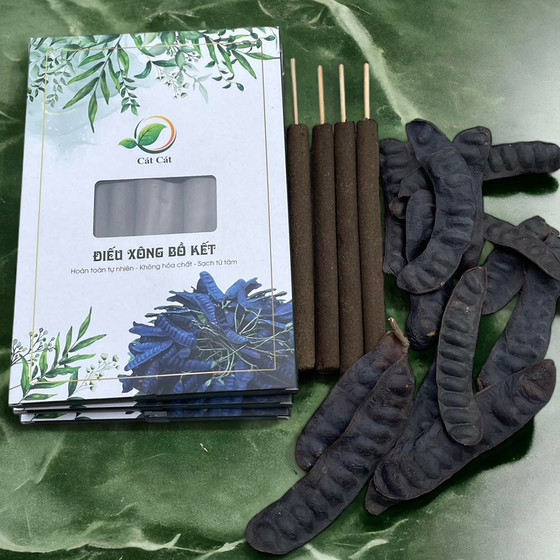 Điếu bồ kết Cát Cát