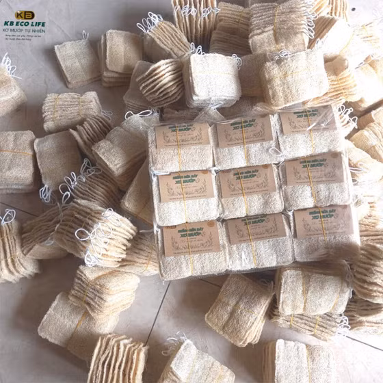 Miếng rửa bát xơ mướp