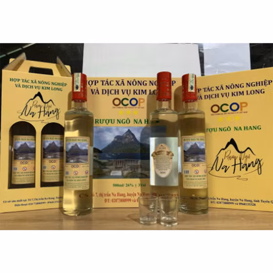 Rượu ngô Na Hang Kim Long