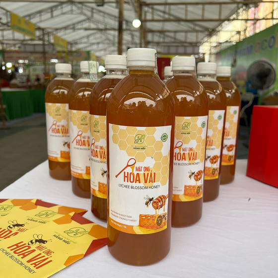 Mật ong hoa vải Hằng Hiếu