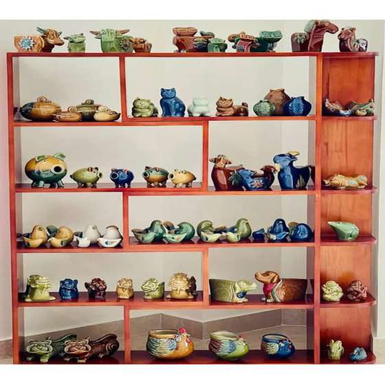 Bộ gốm 12 con giáp