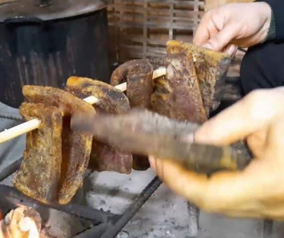 Da trâu khô Tuyên Quang