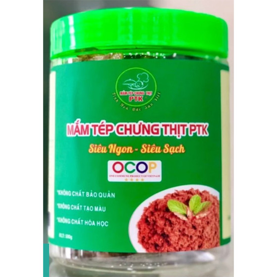 Mắm tép chưng thịt PTK