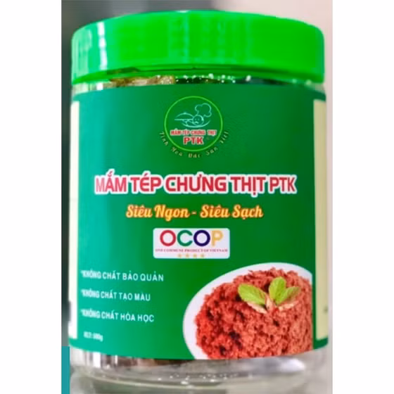 Mắm tép chưng thịt PTK