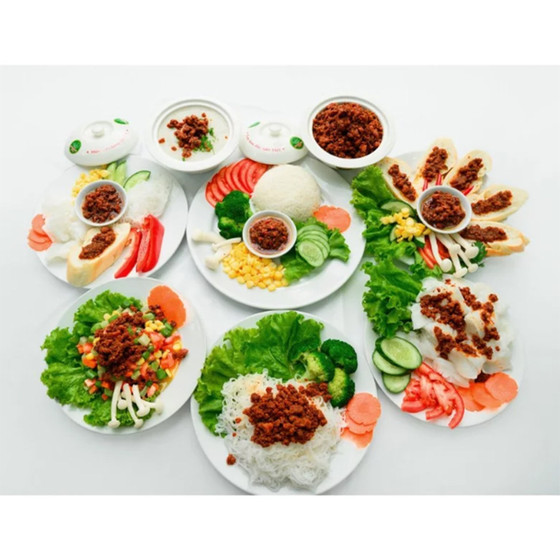 Mắm tép chưng thịt PTK