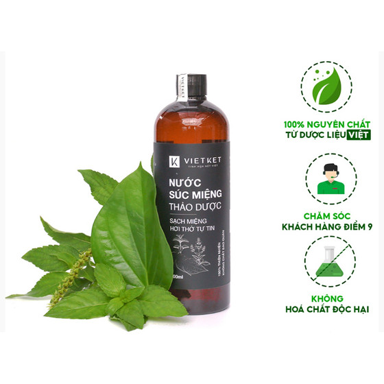 Nước súc miệng thảo dược Việt Kết