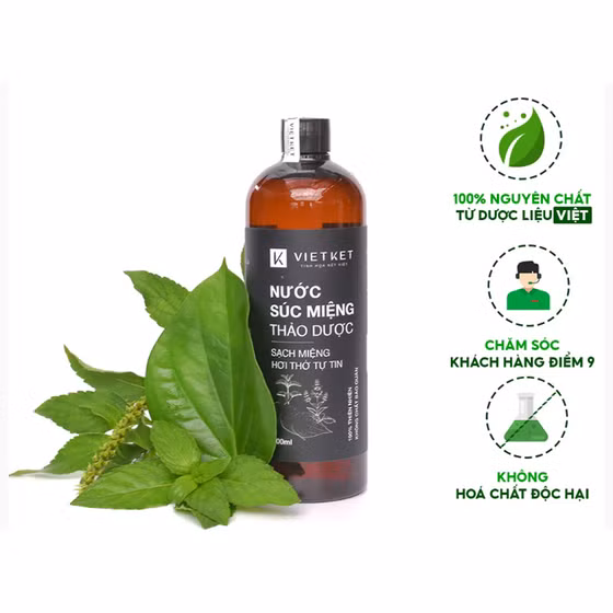 Nước súc miệng thảo dược Việt Kết