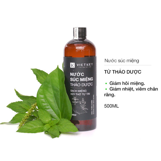 Nước súc miệng thảo dược Việt Kết