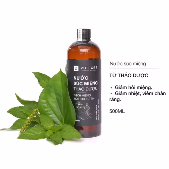 Nước súc miệng thảo dược Việt Kết