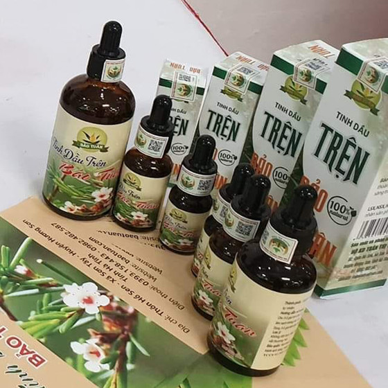 Tinh dầu trện Bảo Tuân